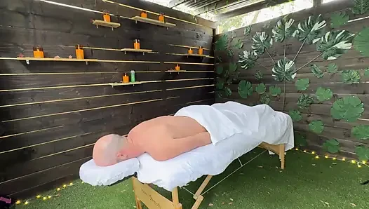 Sinnliche outdoor-massage von kimmie haze