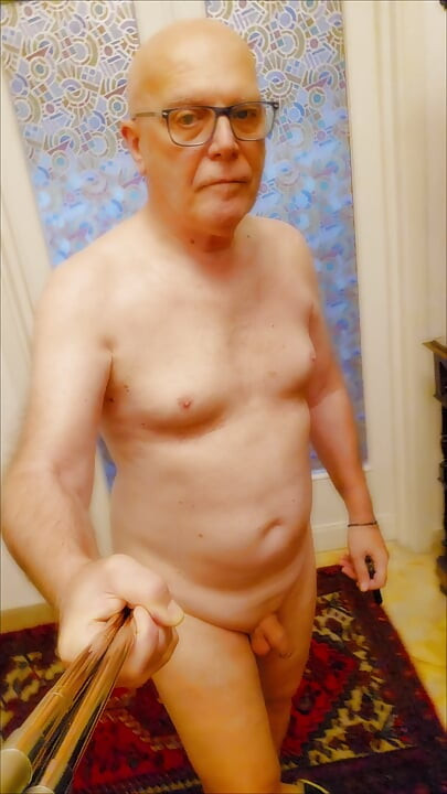 Walking naked around home