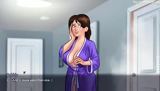Stepmom Gets Surprise By His Massive Cock In The Shower - Summertime Saga 37 By DarkCookie - 3D Hentai Porn Game