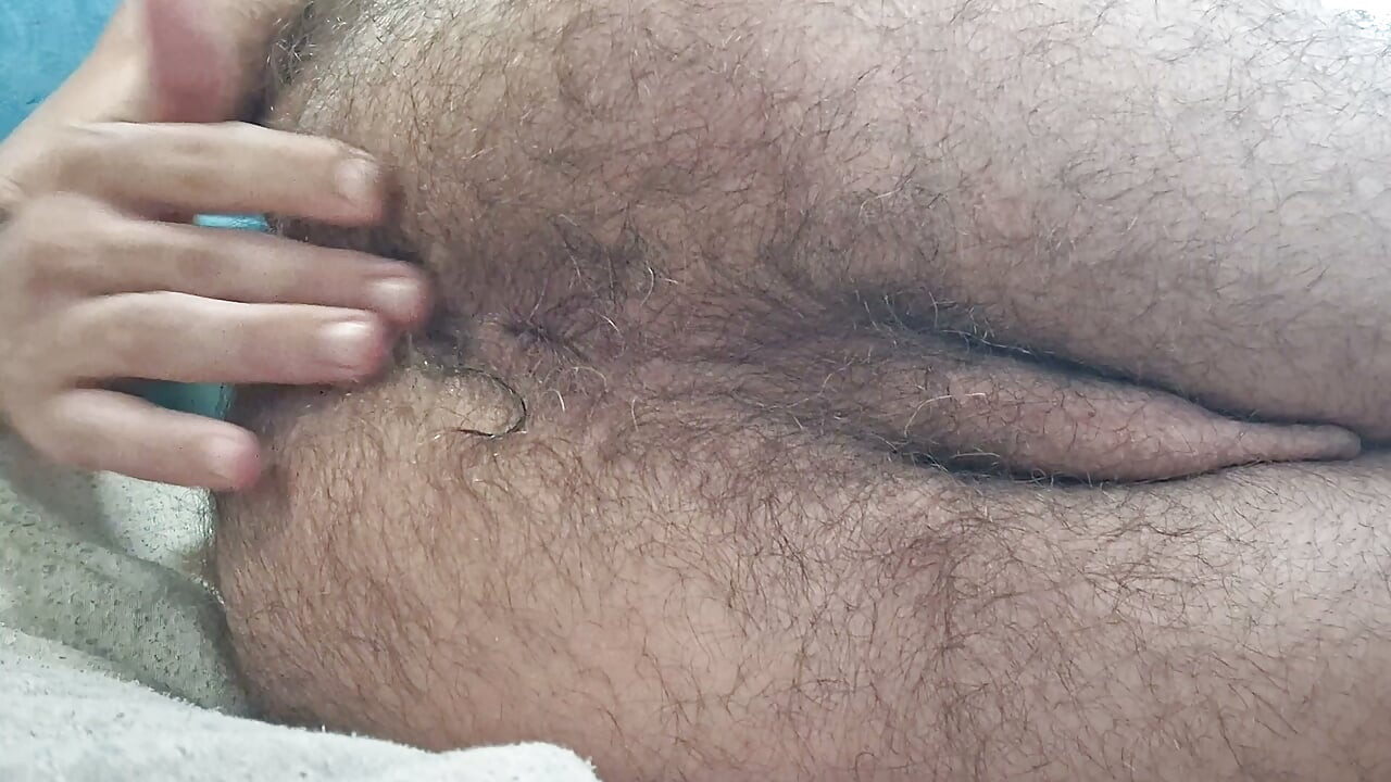 Gorgeous hairy tight asshole