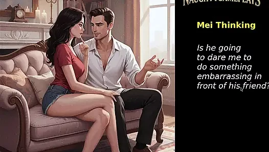 Осмелился жены (часть 03) Hot_Scorpion - муж делится своей женой - 3D игра
