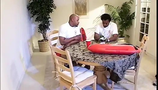 Nice big facial cum load for cute light skin ebony princess
