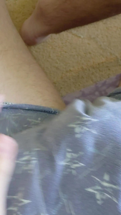 I Masturbate a Large Tattooed Penis by Simply Pulling Back the Large Foreskin.