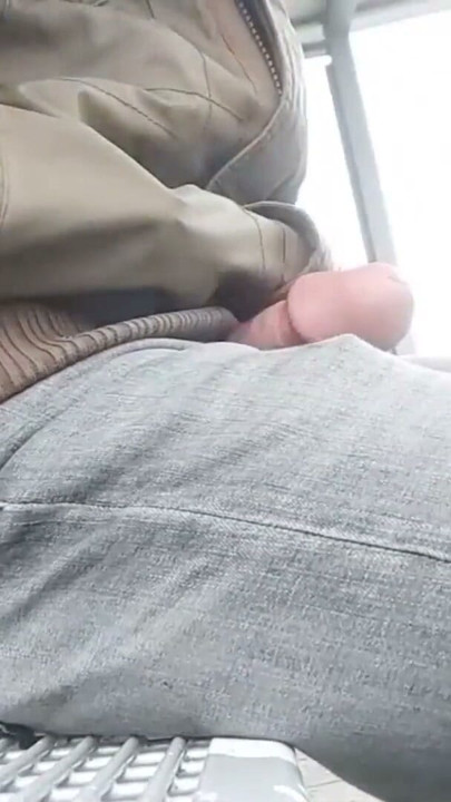 some Cock flash fun at the Trainstation and Smoke | Clip 1