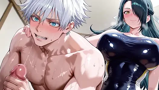 Gojo (jjk) X Fubuki (chained Soldier)