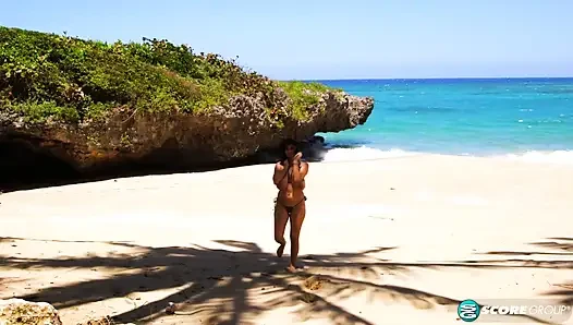 Alexya was Born to Play in this Tropical Paradise