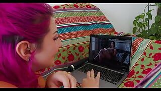 Chubby French Girl Masturbating and Squirting