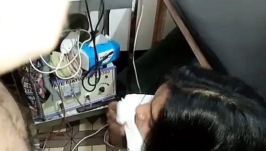 My girlfriend was in a bad mood so I gave her pleasure by fucking her