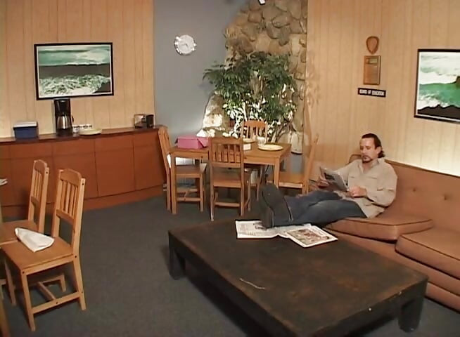 My stepfather and I are alone in the house