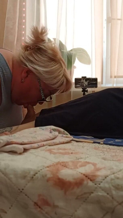 blowjob and dick jerking from a friend | Clip 2