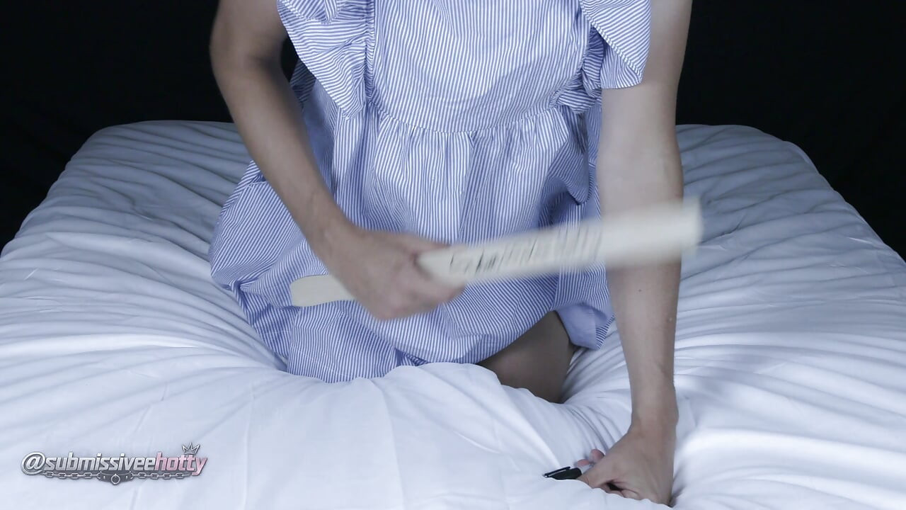 Subscriber Turned Me Into a Femboy Blue Dress & Lingerie Transformation