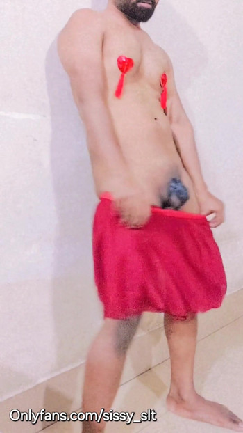 Iconic moment from "Small cock shemale sexy and exotic nude dance video"