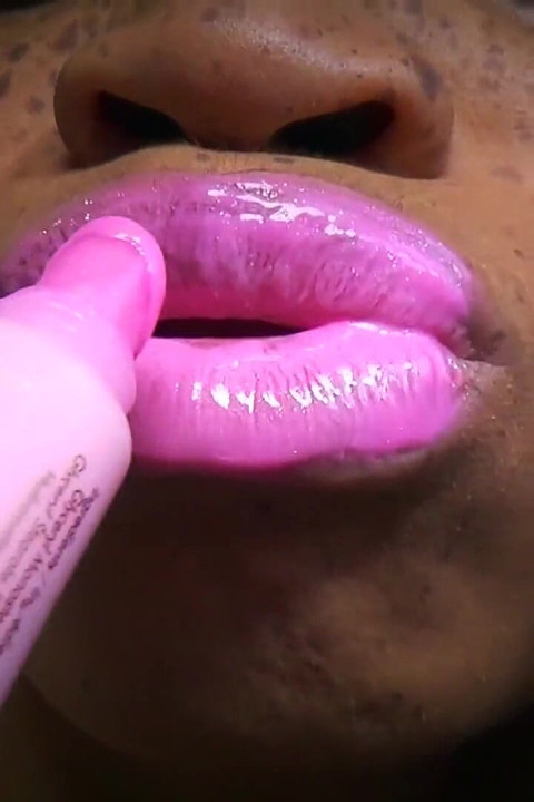 Pink Ooey Gooey Lips- 1080p HD