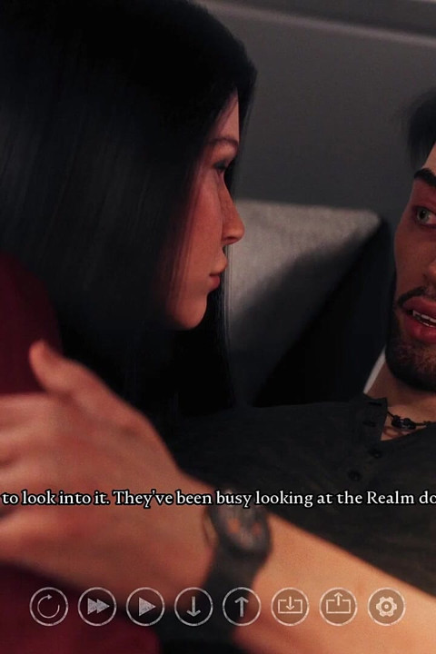 The Seven Realms 66 - Atlas Kisses and Fingers Kali Then Fucks Her From Behind