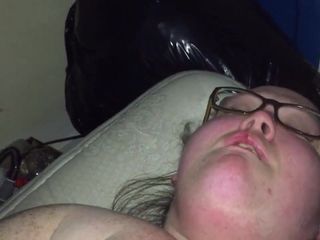 Fat slut getting gunned down