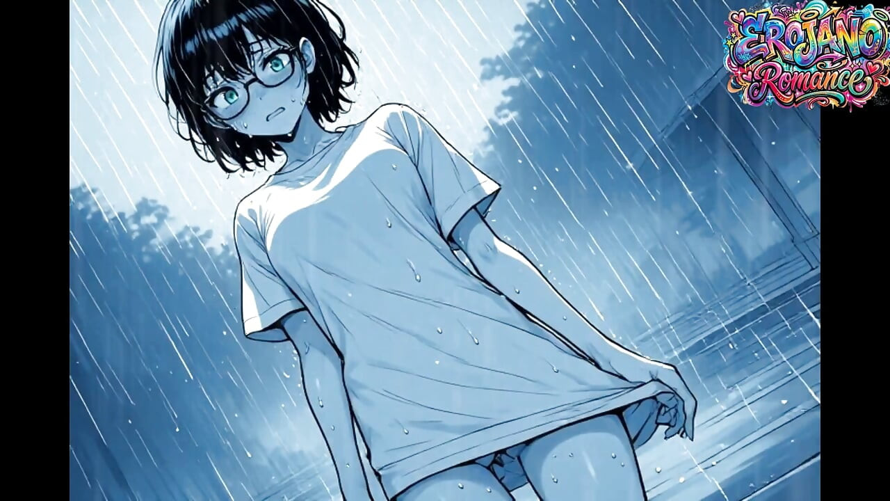 POV My 25-year-old Girlfriend Loves Me in the Rain, but I Reject Her and End up Consoling Herself with Older Men