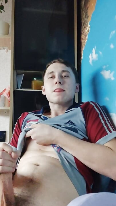 Jerking off a cock and unrealistically high