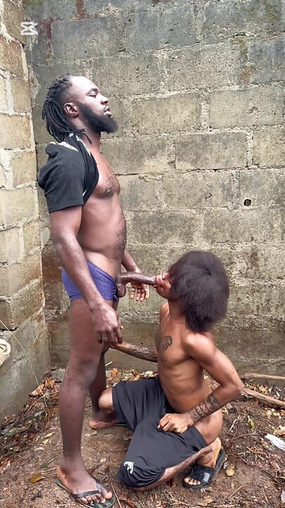 BBC Daddy Fucks Black Twink Outdoors