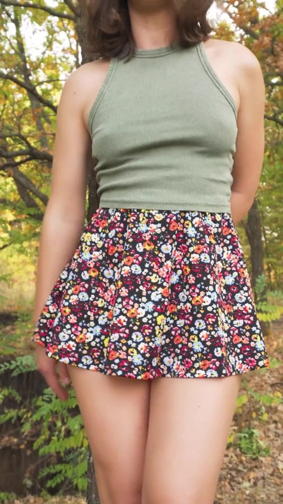 Schoolgirl Flashes Full Back Panties Outdoors Upskrt Fantasy | Clip 1