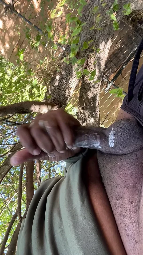 BBC Outdoor fun good cum
