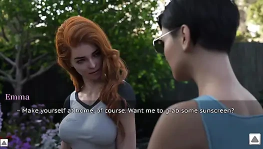 Ibu tiri dengan lembut memasukkan jarinya ke lubang terbuka dan mengeluarkan kelembaban, menemukan rasa bahagia