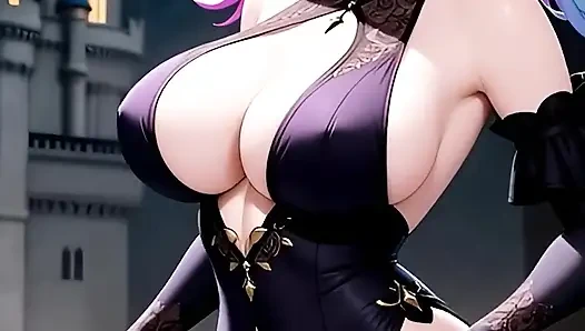 Boyalı saçlı hentai gotik kızlar büyük göğüslerini gösteriyor tam film
