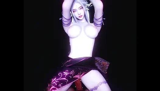 Pixel goddess rising: curves of desire- bokep hentai animasi 3D