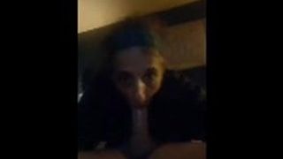 She filmed while sucking me!