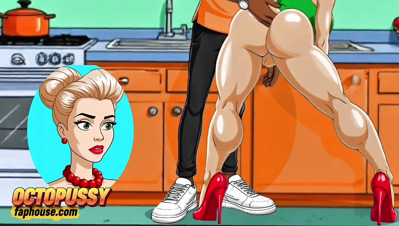 Married Housewife Gets Anal-fucked in the Kitchen