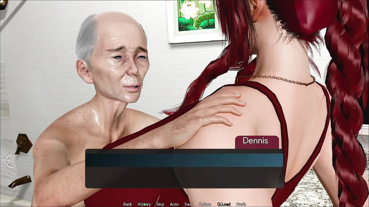 화장실에서 배다른 아들 마누라를 유혹하는 율법의 아버지