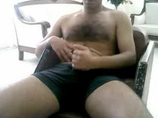 Straight guys feet on webcam #237