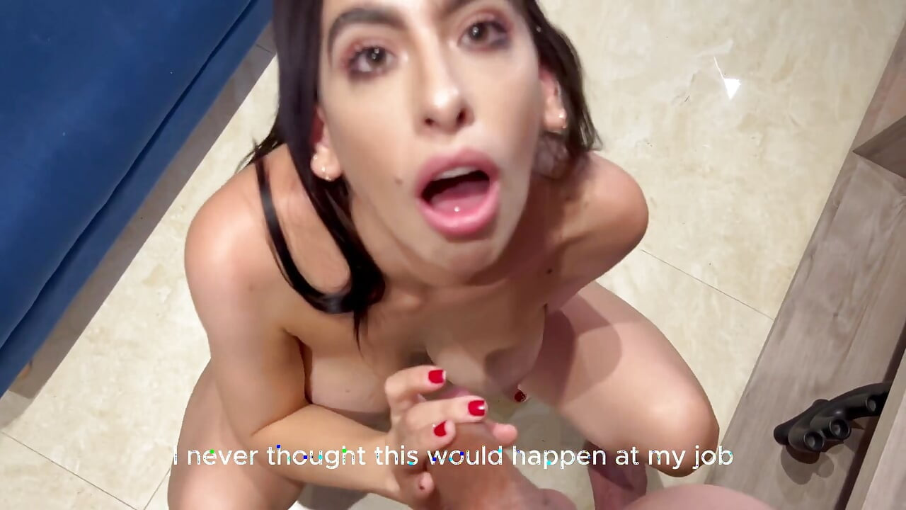 Latina with Huge Tits Gets Fucked and Filmed by a Photographer with a Big Dick, Who Cums Inside Her
