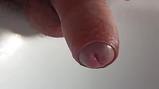 Slowly Enjoy Foreskin Play and Pissing