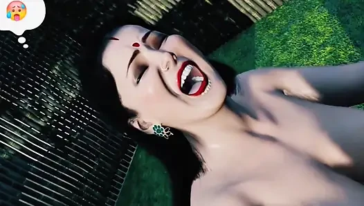 Father-in-law fucked sexy Savita in the farm