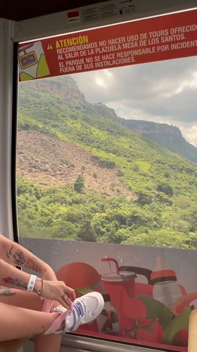 Blowjob And Fuck In The Cable Car In Colombia, Santander With A Very Horny Pregnant Woman | Clip 1