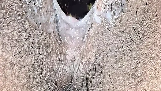 Desi girl masturbates with eggplant and moans loudly