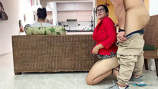 Di belakang istriku aku ngentot pengacaraku!