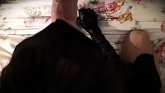 Hard deepthroat learning for this whore - She sucked the last drop of my cum