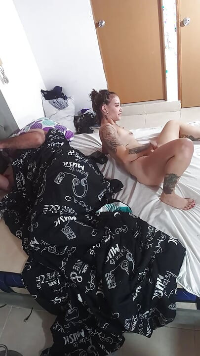 I masturbate in front of my horny stepdad