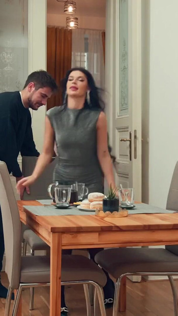 Iconic moment from "DADDY4K. My slutty GF thought I didn't know she fucked my dad"