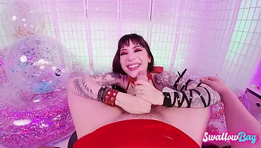 Charlotte Sartre Sloppy Deepthroat POV