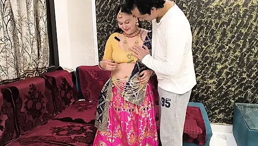 Beautiful puja bhabhi fuck with indian hunter
