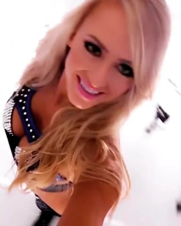 WWE - Summer Rae in her ring gear, selfie