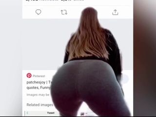 18 Year Old PAWG Twerking Her Big Fat Ass