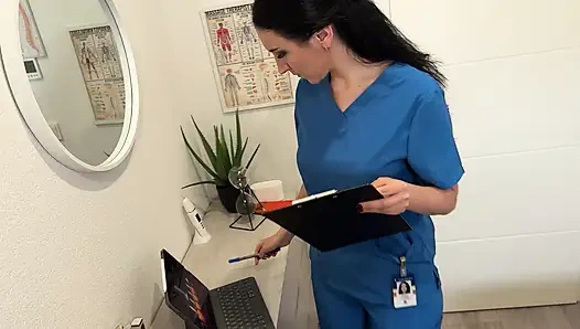 He Gets Caught Jerking During Massage