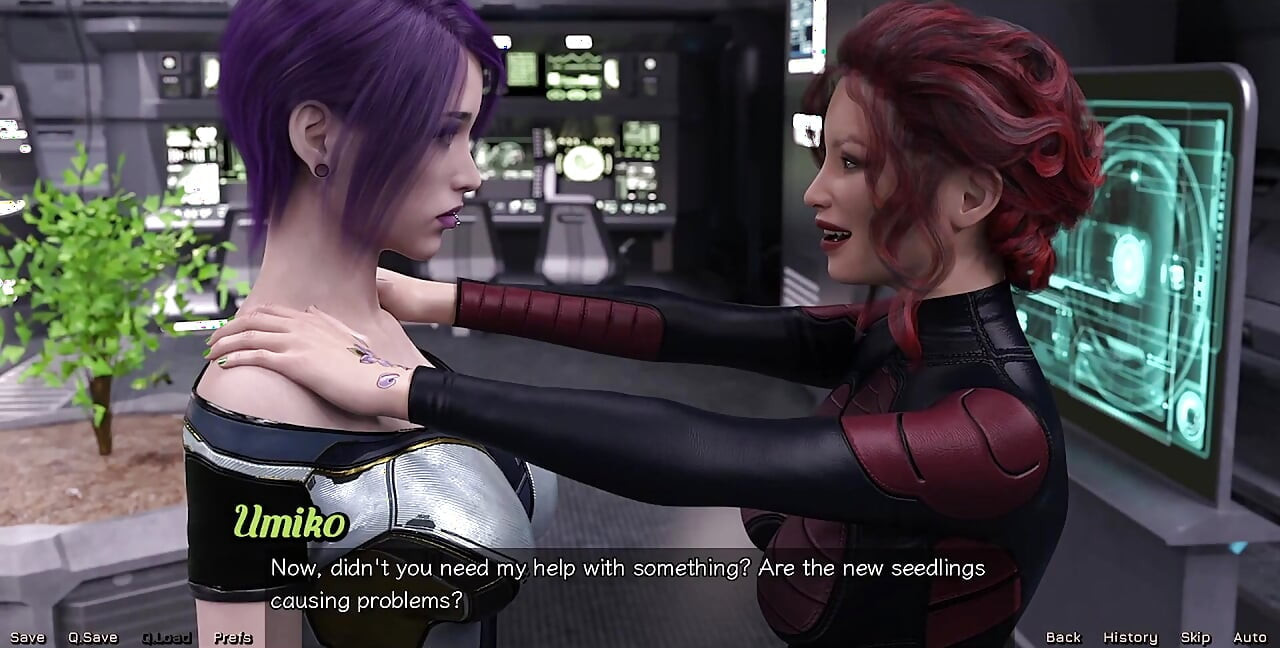 Stranded in Space - Competition Between MILFs and Teens