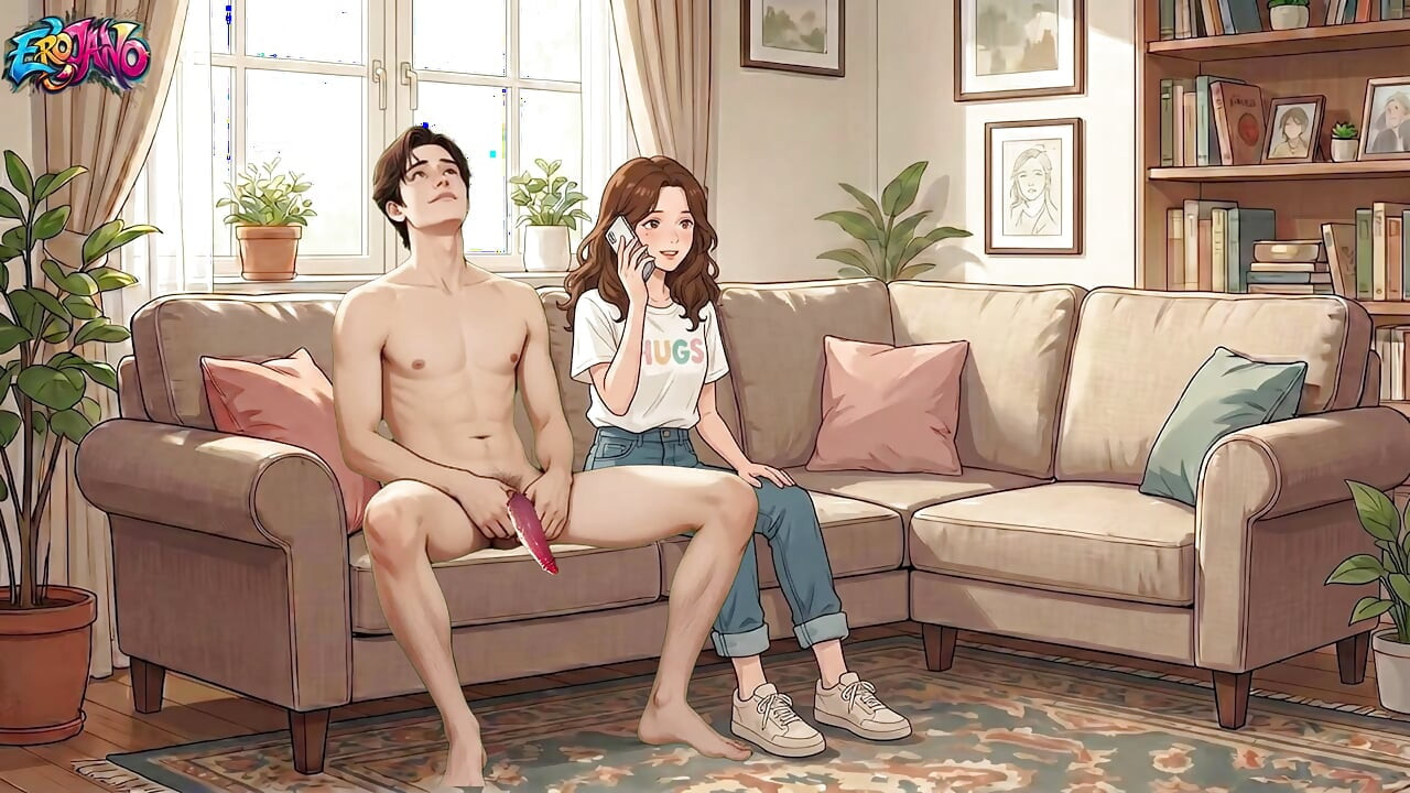 I Fucked My Girlfriend's Stepsister (19) While She Was Watching Hentai Anime