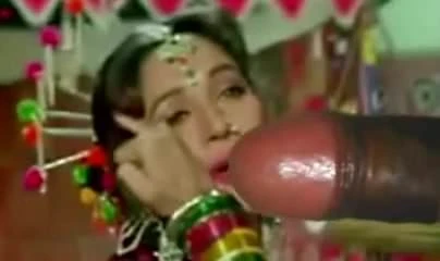 Madhuri dixit licking my cock