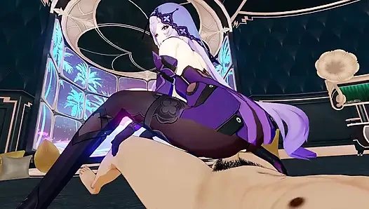 Honkai star rail - black swan sex - hentai-animation 3d