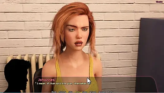 История Haley No11 - Haley сделал Йоханнесу дрочку ногами в ванне... У Дианы и Йоханнеса был момент.